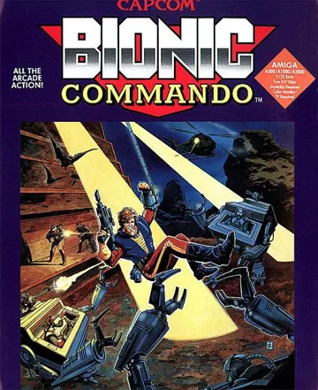 Bionic Commando box cover front